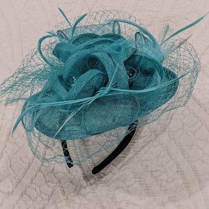 Turqoise NY Fashion 101 Fascinator